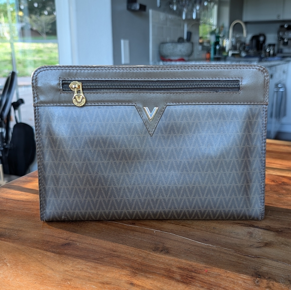 Brown MARIO VALENTINO Vintage Clutch - Picture 2 of 12